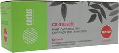 Тонер-картридж Cactus CS-TK590M для Kyocera FS-C2026MFP/C2126MFP/C2526MFP/C2626MFP/C5250DN (пурпурный)
