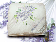 Одеяло VERONICA FRANKO Organic Fibers "Provence Lavender" (лиловый)