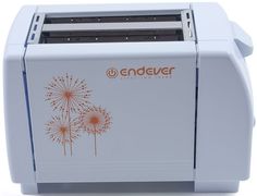 Тостер Endever Skyline ST-109 (белый, с рисунком)