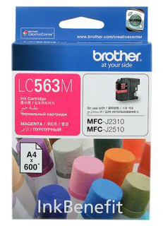 Картридж для принтера Brother LC563M (пурпурный)