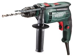 Ударная дрель Metabo SBE 650 Impuls (,БЗП, кейс)