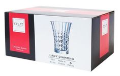 Набор стаканов Eclat Cristal dArques Lady Diamond, 280 мл (6 шт.)