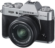 Цифровой фотоаппарат Fujifilm X-T30 Kit 15-45mm (серебристый)