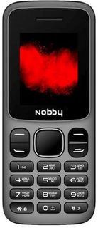 Мобильный телефон Nobby 101 (черно-серый)