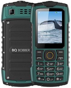 Мобильный телефон BQ BQ-2439 Bobber (зеленый)