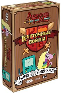Настольная игра Hobby World Время приключений: Карточные войны. Бимо против леди Ливнерог