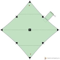 Туристический тент BASK CANOPY V3 4x4 3608