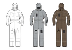 Комбинезон BASK ROPE SUIT 1191