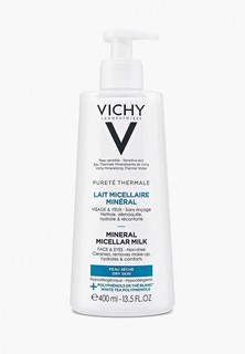 Молочко для лица Vichy PURETE THERMALE мицеллярное, для сухой и нормальной кожи, 400 мл