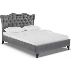 Кровать двуспальная Woodville Madlen 160х200 grey