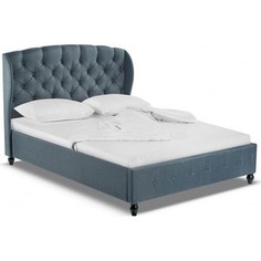 Кровать двуспальная Woodville Hadson 160х200 blue