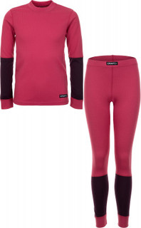Комплект термобелья для девочек Craft Baselayer Set, размер 146-152