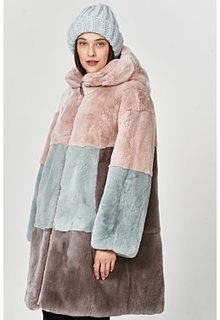 Шуба из меха кролика Virtuale Fur Collection