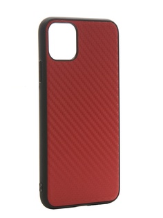 Чехол G-Case для APPLE iPhone 11 Pro Max Carbon Red GG-1164