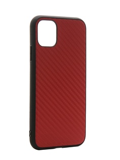 Аксессуар Чехол G-Case для APPLE iPhone 11 Carbon Red GG-1158