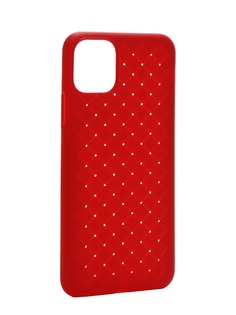 Чехол Krutoff для APPLE iPhone 11 Pro Max Silicone Red 12138