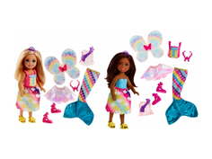 Кукла Mattel Barbie Челси фея русалка FJC99 ()