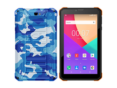 Планшет BQ 7098G Armor Power Cammo Sea (Unisoc SC7731E 1.3GHz/1024Mb/8Gb/3G/GPS/Wi-Fi/Bluetooth/Cam/7.0/1024x600/Android)