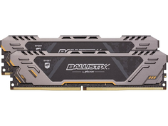Модуль памяти Crucial Ballistix Sport AT DDR4 DIMM 3000MHz PC4-24000 CL17 - 16Gb KIT (2x8Gb) BLS2K8G4D30CESTK