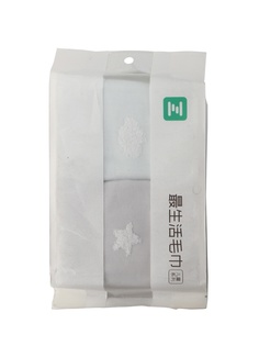 Полотенце Xiaomi Childrens Series ZSH 50x25cm 2шт Grey/Green