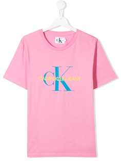 Calvin Klein Kids футболка с логотипом
