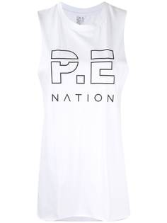 P.E Nation топ The Base Load без рукавов