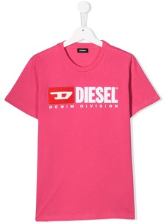 Diesel Kids футболка с логотипом