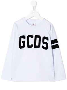 Gcds Kids футболка с длинными рукавами и логотипом
