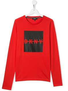 Dkny Kids топ с логотипом