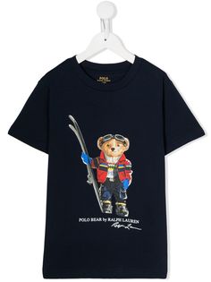 Ralph Lauren Kids футболка Polo Bear