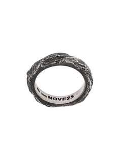 Nove25 узкое фактурное кольцо