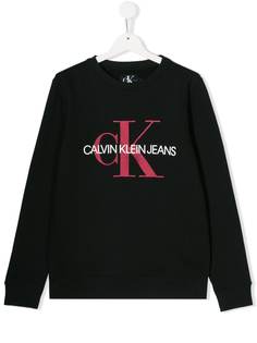 Calvin Klein Kids толстовка с логотипом