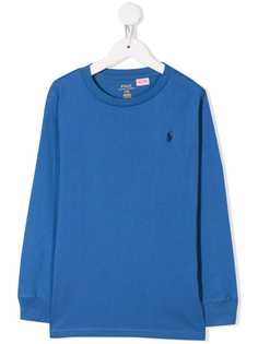 Ralph Lauren Kids толстовка с вышитым логотипом