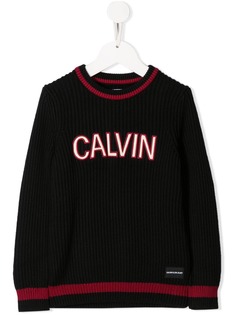 Calvin Klein Kids свитер с логотипом