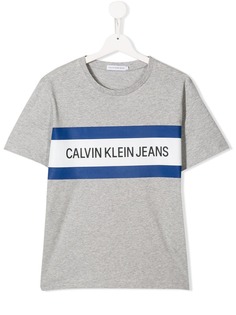 Calvin Klein Kids футболка с логотипом