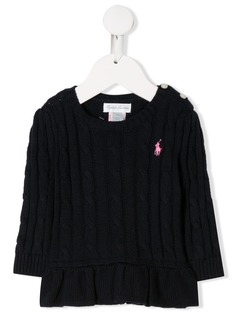 Ralph Lauren Kids джемпер фактурной вязки