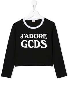 Gcds Kids футболка с принтом Jadore GCDS