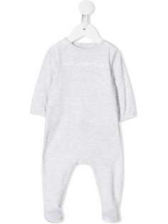 Karl Lagerfeld Kids ромпер с логотипом