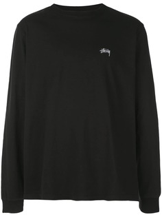 Stussy толстовка с логотипом