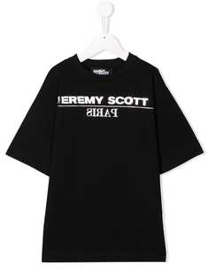 Jeremy Scott Junior футболка с принтом логотипа