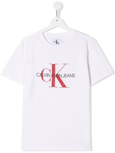 Calvin Klein Kids футболка с логотипом