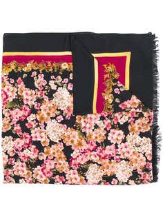 Twin-Set шарф с цветочным принтом