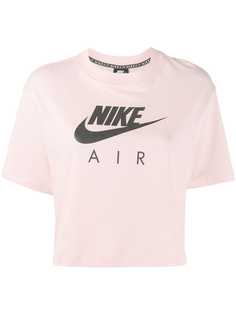 Nike футболка с контрастным логотипом