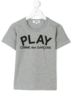 Comme Des Garçons Play Kids футболка с логотипом