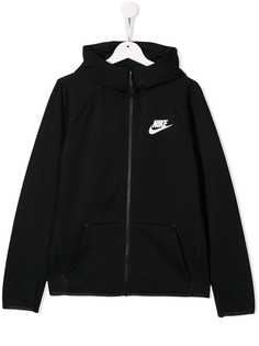 Nike Kids куртка-бомбер на молнии
