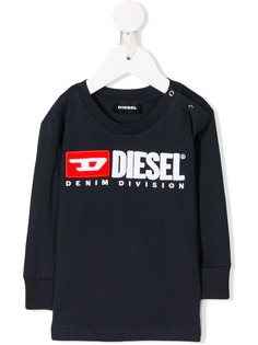 Diesel Kids толстовка с логотипом