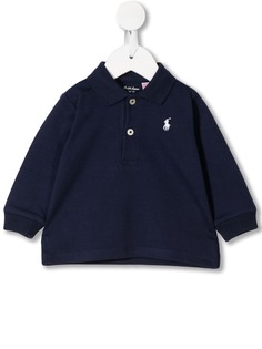 Ralph Lauren Kids рубашка-поло с вышитым логотипом