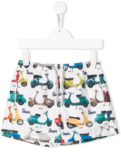 Mc2 Saint Barth Kids плавки-шорты Vespa Boy