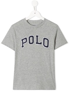 Ralph Lauren Kids футболка с вышитым логотипом