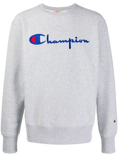 Champion джемпер с вышитым логотипом